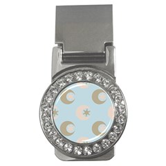 Moon Star Air Heaven Money Clips (cz)  by HermanTelo