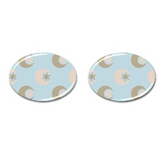 Moon Star Air Heaven Cufflinks (oval)