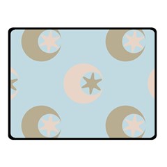 Moon Star Air Heaven Fleece Blanket (small) by HermanTelo