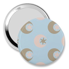 Moon Star Air Heaven 3  Handbag Mirrors