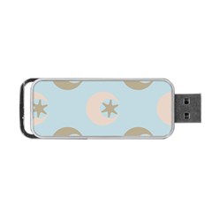 Moon Star Air Heaven Portable Usb Flash (one Side) by HermanTelo