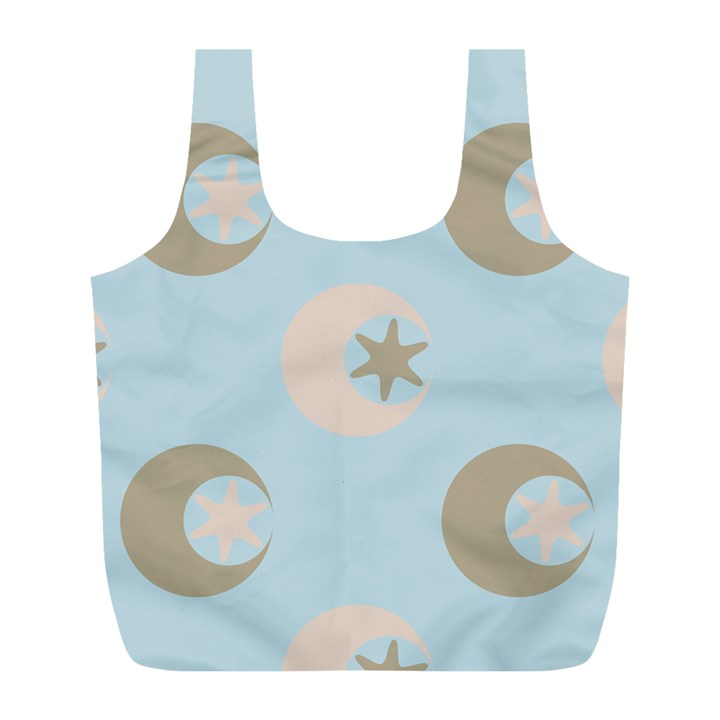 Moon Star Air Heaven Full Print Recycle Bag (L)