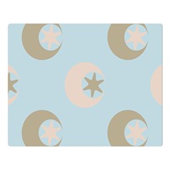 Moon Star Air Heaven Double Sided Flano Blanket (large) 