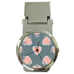 Hearts Love Blue Pink Green Money Clip Watches