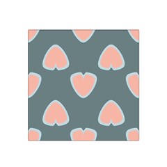 Hearts Love Blue Pink Green Satin Bandana Scarf by HermanTelo