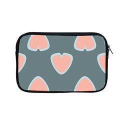 Hearts Love Blue Pink Green Apple Macbook Pro 13  Zipper Case by HermanTelo