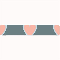 Hearts Love Blue Pink Green Small Bar Mats