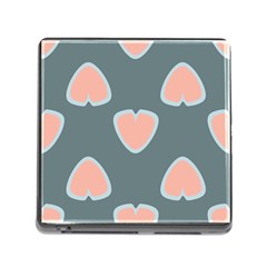 Hearts Love Blue Pink Green Memory Card Reader (square 5 Slot)