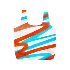 Abstract Colors Print Design Full Print Recycle Bag (s)