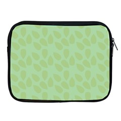 Leaves - Light Green Apple Ipad 2/3/4 Zipper Cases by WensdaiAmbrose