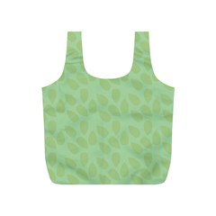 Leaves - Light Green Full Print Recycle Bag (s) by WensdaiAmbrose