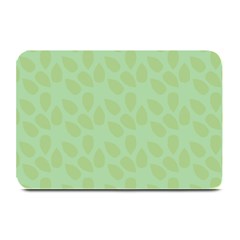 Leaves - Light Green Plate Mats by WensdaiAmbrose