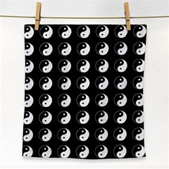 Yin Yang Pattern Face Towel