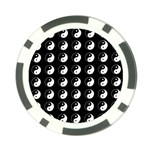 Yin Yang Pattern Poker Chip Card Guard (10 pack) Back