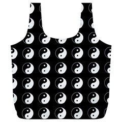 Yin Yang Pattern Full Print Recycle Bag (XL)