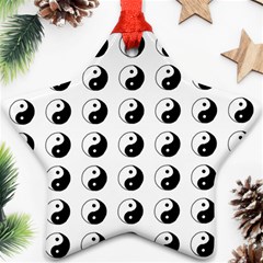 Yin Yang Pattern Ornament (star)