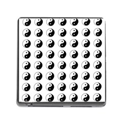 Yin Yang Pattern Memory Card Reader (square 5 Slot) by Valentinaart