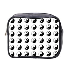 Yin Yang Pattern Mini Toiletries Bag (two Sides) by Valentinaart