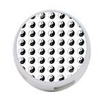 Yin Yang Pattern 4-Port USB Hub (One Side) Front