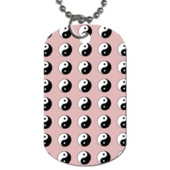 Yin Yang Pattern Dog Tag (one Side) by Valentinaart