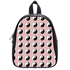 Yin Yang Pattern School Bag (small) by Valentinaart