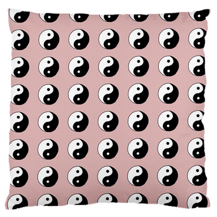 Yin Yang Pattern Large Cushion Case (One Side)