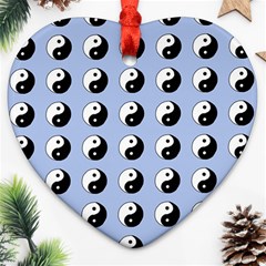 Yin Yang Pattern Ornament (heart) by Valentinaart