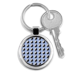 Yin Yang Pattern Key Chains (round) 