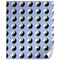 Yin Yang Pattern Canvas 16  X 20  by Valentinaart