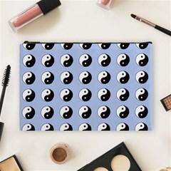 Yin Yang Pattern Cosmetic Bag (large) by Valentinaart