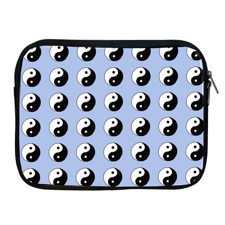 Yin Yang Pattern Apple iPad 2/3/4 Zipper Cases