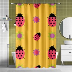 Ledy Bird Shower Curtain 48  X 72  (small) 