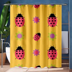 Ledy Bird Shower Curtain 60  X 72  (medium) 