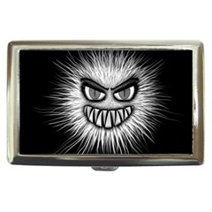 Monster Black White Eyes Cigarette Money Case