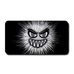 Monster Black White Eyes Medium Bar Mats