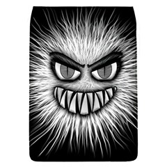 Monster Black White Eyes Removable Flap Cover (s)