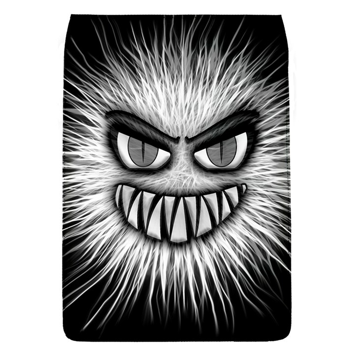 Monster Black White Eyes Removable Flap Cover (S)