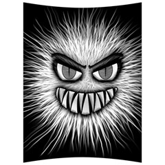 Monster Black White Eyes Back Support Cushion