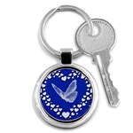 Heart Love Butterfly Mother S Day Key Chains (Round)  Front