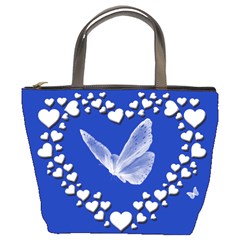 Heart Love Butterfly Mother S Day Bucket Bag