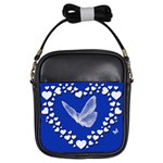 Heart Love Butterfly Mother S Day Girls Sling Bag Front