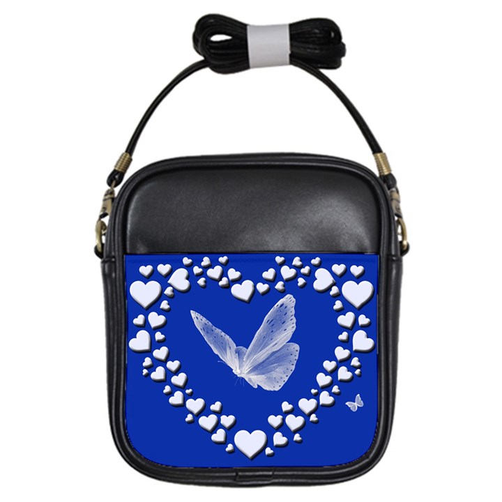 Heart Love Butterfly Mother S Day Girls Sling Bag