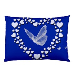 Heart Love Butterfly Mother S Day Pillow Case (two Sides) by HermanTelo