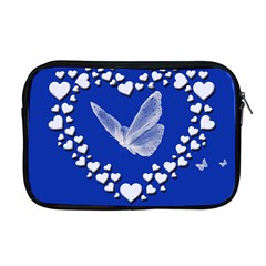 Heart Love Butterfly Mother S Day Apple Macbook Pro 17  Zipper Case by HermanTelo