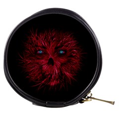 Monster Red Eyes Aggressive Fangs Ghost Mini Makeup Bag