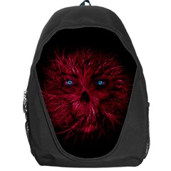 Monster Red Eyes Aggressive Fangs Ghost Backpack Bag by HermanTelo