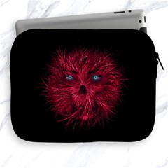 Monster Red Eyes Aggressive Fangs Ghost Apple Ipad 2/3/4 Zipper Cases by HermanTelo