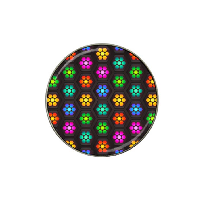 Pattern Background Colorful Design Hat Clip Ball Marker