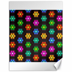 Pattern Background Colorful Design Canvas 18  X 24 