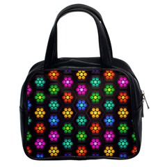 Pattern Background Colorful Design Classic Handbag (two Sides) by HermanTelo